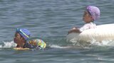田ノ浦ビーチで遊泳再開 南海トラフ地震臨時情報「巨大地震注意」発表から1週間 大分 | 大分のニュース|OBS NEWS|大分放送