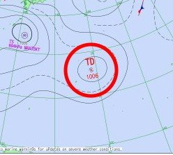 【気象情報】“台風のたまご”＝熱帯低気圧が新たに発生か　2日午後9時の予想天気図に熱帯低気圧を表す「TD」の記号【9月11日（金）までの雨風シミュレーション画像・全国各地の週間天気】　|　SBC NEWS | 長野のニュース | SBC信越放送