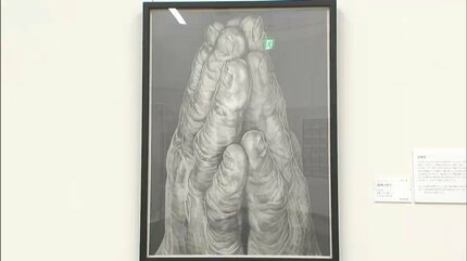 老い、病、孤独」に向き合う精密な鉛筆画28点 瀬戸内市立美術館で木下