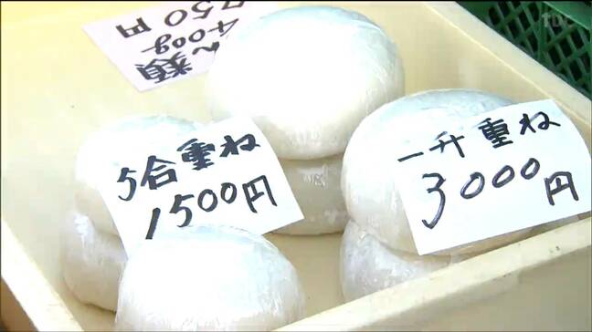 「ごま餅と豆餅あんこ餅、子どもたちが来るので」正月用食品や縁起物を販売「歳の市」にぎわう 宮城・美里町|TBS NEWS DIG