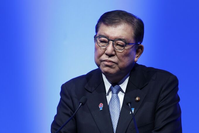 石破首相、夏の参院選勝利へ「わが身滅して総力尽くす」－自民党大会