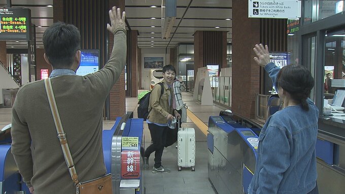 ＧＷ中の西九州新幹線の利用者は約9万6千人で前年を上回る|TBS NEWS DIG