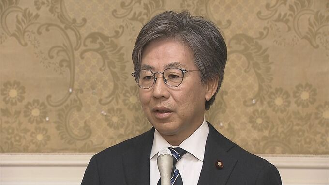 立憲・安住氏「大義は何なのか」早期解散論をけん制