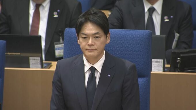 【速報】“パワハラ認定”の横浜市の山中竹春市長が辞職　市議会が満場一致で辞職届に同意　市長選は来月18日に投開票|TBS NEWS DIG