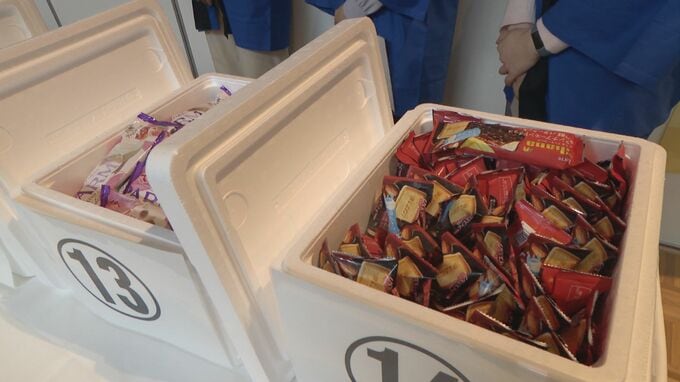 名古屋で｢アイス｣無料配布 もらえる商品はくじで決定！用意された14種類1500個は約1時間半でなくなる　|　名古屋・愛知・岐阜・三重のニュース【CBC news】 | CBC web
