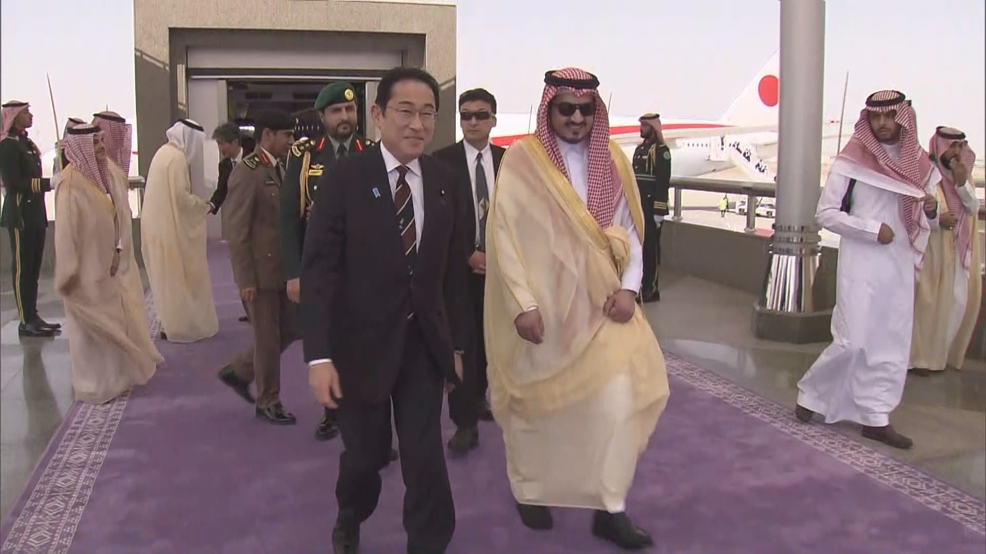 【速報】岸田総理がサウジアラビアに到着 ムハンマド皇太子と首脳会談へ クリーンエネルギー分野で協力打ち出す見通し TBS NEWS DIG
