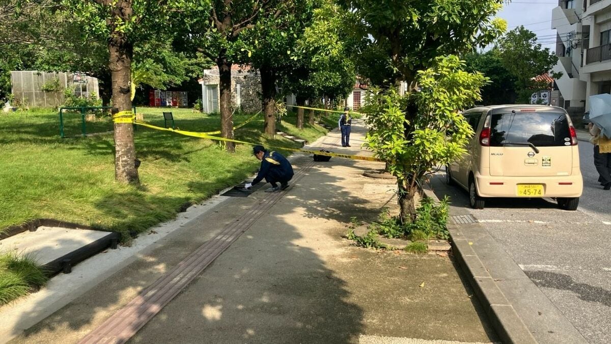 ホテルに一緒に入った男性が1人で立ち去る姿が防犯カメラに　那覇市のホテルで女性死亡　