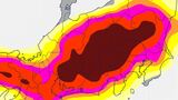 関東甲信 1日と2日は昼過ぎから夜遅くにかけ 雷を伴った激しい雨や非常に激しい雨の降る所が 警報級の可能性も 【発雷確率・雨と風のシミュレーション】 | 山梨のニュース | UTYテレビ山梨