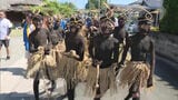 全身にすすを塗り真っ黒になった子供たち 街を練り歩く 奇祭「盆綱曳き」福岡県筑後市で | 福岡のニュース|RKB NEWS|RKB毎日放送