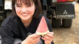 みすみずして甘いスイカで夏を先取り!静岡の名産「函南西瓜」おいしさの見分け方は?【くるちゃんさんぽ】|TBS NEWS DIG