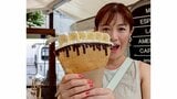 【 第2子妊娠中の杉崎美香 】 「ボリューミーだけどペロリ」 特大クレープに感動 東京さんぽで見つけた至福のスイーツ|TBS NEWS DIG