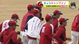 広島カープ キャンプイン　矢野雅哉 球場一番乗りも「やってもうた…」 若手の競争 激しく　|　RCC NEWS | 広島ニュース | RCC中国放送