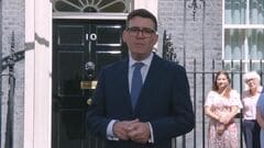 イギリスのバーナム新首相が就任演説　“10年で7人目”の首相になったことを「痛烈に意識」 安定的で責任ある政治が必要と訴え| TBS CROSS DIG with Bloomberg
