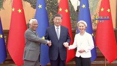 EU委員長らが習主席と会談「対ロシア支援やめるよう繰り返し要求」 レアアース輸出規制についても解除求める| TBS CROSS DIG with Bloomberg