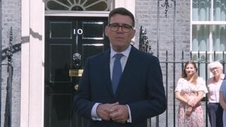 イギリスのバーナム新首相が就任演説　“10年で7人目”の首相になったことを「痛烈に意識」 安定的で責任ある政治が必要と訴え| TBS CROSS DIG with Bloomberg