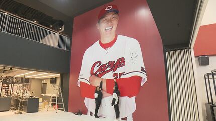 広島カープ マツダスタジアム　オープニング記念プレート　シリアルナンバー入り マツダスタジアム内にあるカープギャラリーに行ってきました - 広島