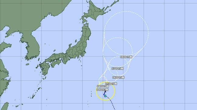【台風3号】最新情報と今後の動きを詳しく 3日~8日の勢力と風速は 今後の全国・東北6県の天気は? 気象庁発表 |TBS NEWS DIG
