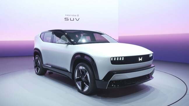 ホンダがEVの新たな試作車を発表 自動運転目指しAIを搭載 SUVを第1弾として来年北米皮切りに販売|TBS NEWS DIG