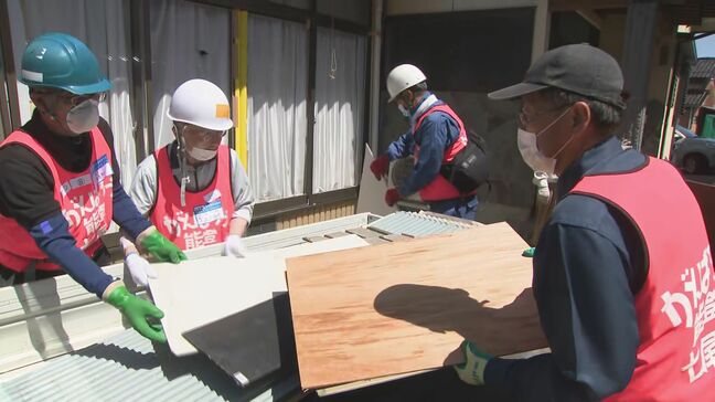 連休利用したボランティア活動加速|TBS NEWS DIG