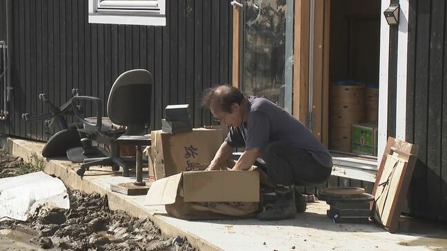 「地震の後にまたこれかと思ったらガクッとくる」輪島塗の仮設工房も浸水被害|TBS NEWS DIG