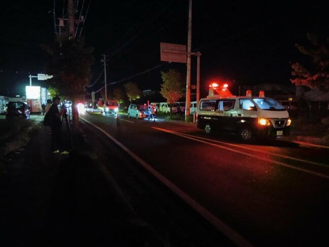 国道287号で軽乗用車が横断中の自転車と衝突 高齢男性が意識不明(山形・河北町)|TBS NEWS DIG