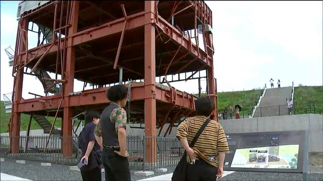 「怖い、これだけ大きな建物が全部飲まれたわけですから」震災遺構・防災対策庁舎に多くの人　伝わる津波の恐ろしさとは　宮城・南三陸町|TBS NEWS DIG