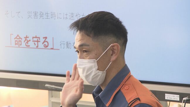 「すぐ避難」を未来につなげて…消防署員が中学校で『水害から命を守る授業』福島・いわき市|TBS NEWS DIG