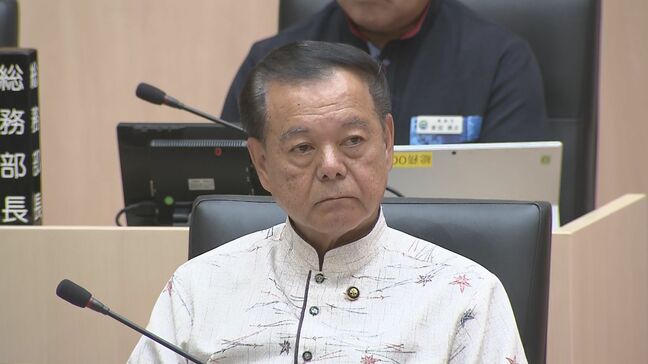 【速報】古謝南城市長　市長選実施の場合は出馬に意欲　出馬の意向を問われ「はい、しっかりやります」|TBS NEWS DIG