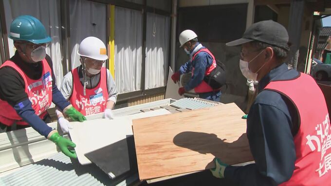 連休利用したボランティア活動加速|TBS NEWS DIG