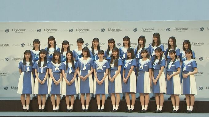 【乃木坂46公式ライバル】グループ名は「僕が見たかった青空」お披露目で号泣するメンバーも|TBS NEWS DIG