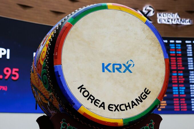 韓国株、海外勢の売り越しが記録的規模に－7400億円相当、利益確定で