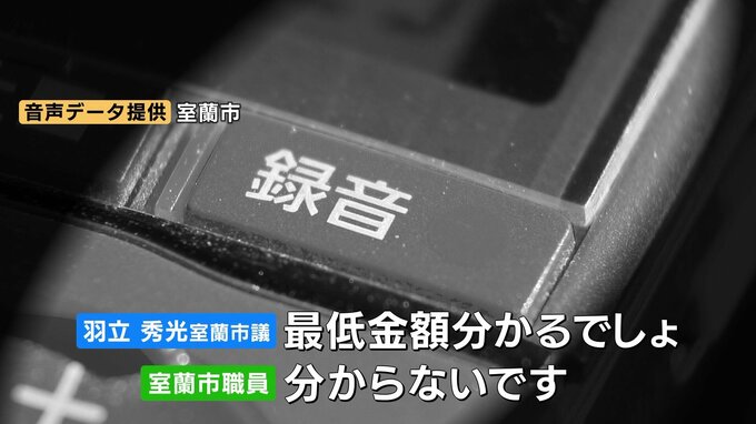 公開された音声データのテロップ