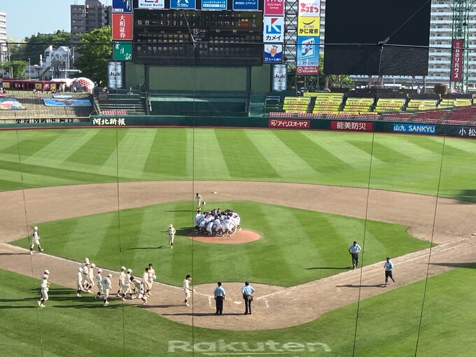 【速報】仙台一高・二高定期戦　11対6で仙台一高の勝利|TBS NEWS DIG