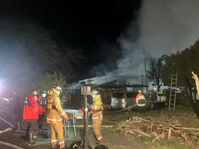 【一報】住宅から出火　男性が両手にやけど　宮城・涌谷町|TBS NEWS DIG
