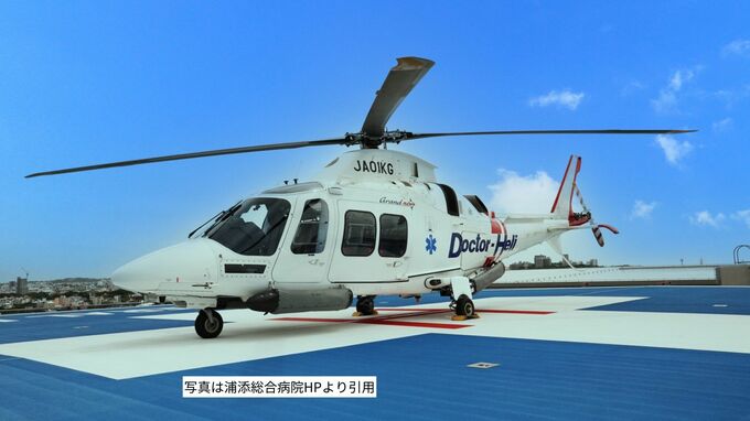ドクターヘリの窓の一部が中学校付近を飛行中に落下　消防署の屋上に緊急着陸　名護市　|　沖縄のニュース｜RBC 琉球放送