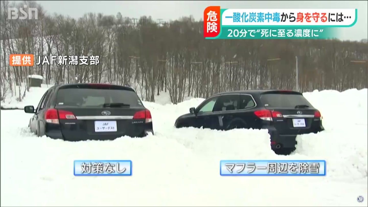 わずか分で濃度が危険な値になることも 車内の一酸化炭素中毒に注意を Jafに注意点聞く Tbs News Dig 1ページ わずか分で濃度が危険な値になることも 車内の一酸化炭素中毒に注意を Jafに注意点聞く Tbs News Dig 1ページ