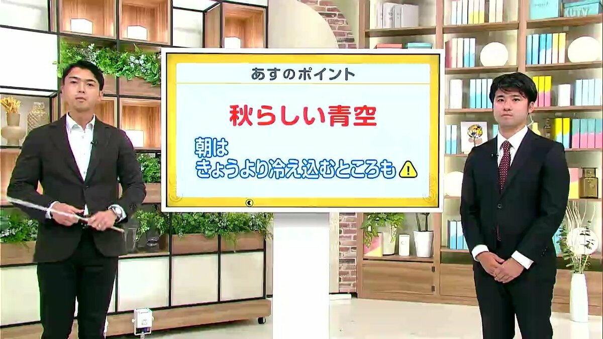 高知の天気　２９日　青空広がるも朝は冷え込む予想　山岸拓気象予報士が解説