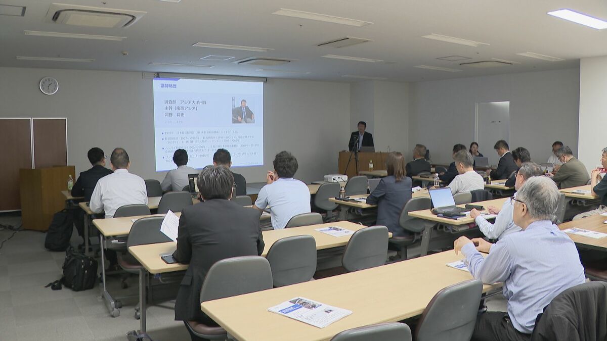 急速な発展遂げるインドへの進出に関するセミナー盛況  ｢可能性秘めている｣ 中小企業の担当者など約300人が参加 名古屋銀行が開催