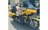 【桜りん】　「帰り際にバイク跨がせてもらいました」　ハーレーに跨る姿を披露　「笑顔がめちゃくちゃ可愛いですね。」「バイク乗りりんちゃん、かっこいい」などの声|TBS NEWS DIG