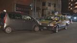 仙台市内の交差点でタクシーと軽乗用車が衝突 1人が意識不明で搬送|TBS NEWS DIG