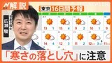 3月並みから真冬並みへ…寒暖差の大きいジグザク気温に 「成人の日は雪がふりやすい」ってホント?【Nスタ解説】|TBS NEWS DIG