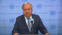 国連事務総長が声明を発表　新ローマ教皇との連携に期待感| TBS CROSS DIG with Bloomberg