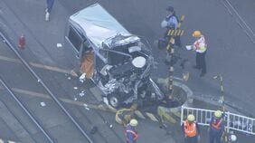 【速報】軽乗用車は大破… 踏切で列車と車が衝突 車内から救助された73歳女性は心肺停止 JR高山線|TBS NEWS DIG