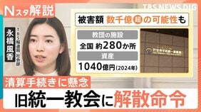 旧統一教会に東京高裁も解散命令で今後どうなる？「法人」失うも活動は継続可能　清算手続きに2つの懸念【Nスタ解説】|TBS NEWS DIG