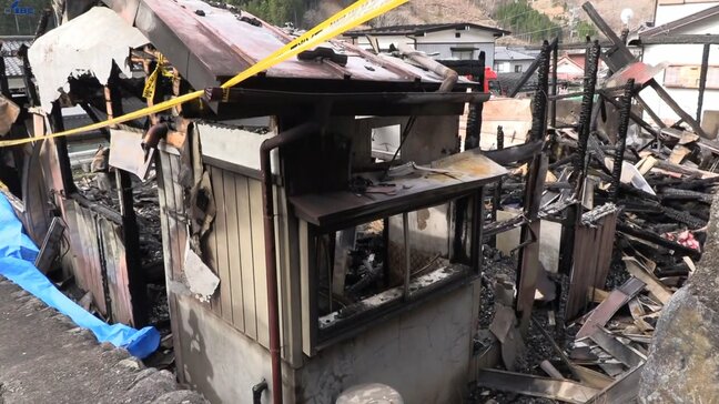 「爆発音がして倉庫から煙が…」住宅など6棟を焼く火事　焼け跡から遺体　岩手・釜石市|TBS NEWS DIG