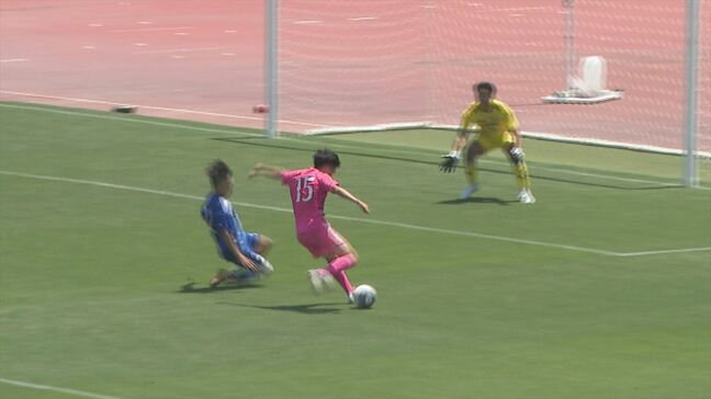山梨県高校総体 サッカー決勝 日大明誠が2対0で勝利 3連覇を達成|TBS NEWS DIG