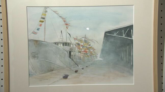 東日本大震災から15年　復興途上の大船渡の風景を大学生が描いたスケッチ展　盛岡市|TBS NEWS DIG