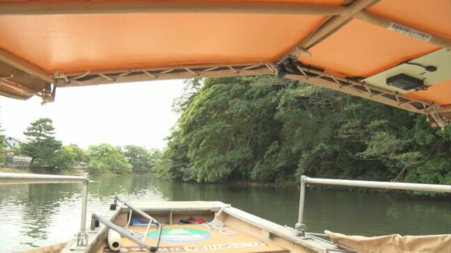 「お客様が多くなった時こそ安全に」堀川遊覧船にドラレコ設置　島根・松江市|TBS NEWS DIG