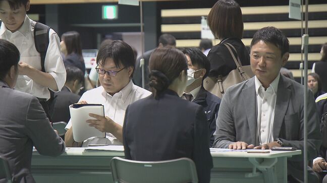 地元就職増加へ 高校と企業の情報交換会を大分県などが開催|TBS NEWS DIG