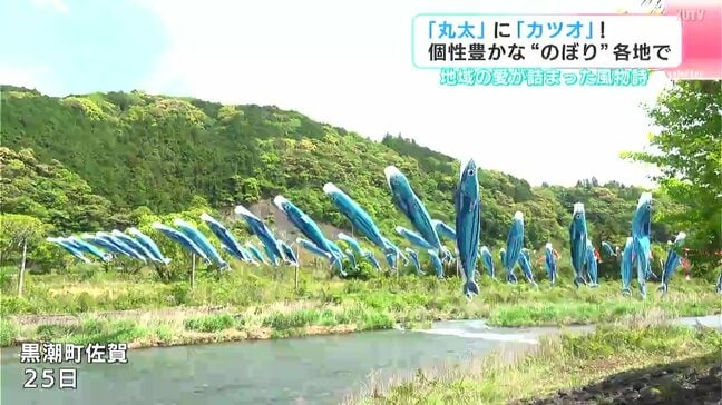 「丸太」に「カツオ」個性豊かな“のぼり”各地で　地域の愛が詰まった風物詩|TBS NEWS DIG